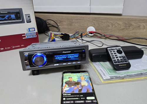 Pioneer Deh P6980ib Bluetooth Com Caixa E Todos Os (Usado)