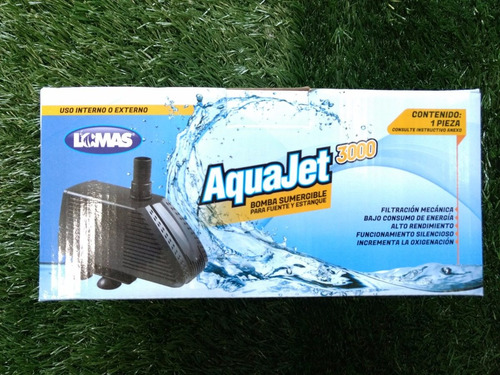 Imagen 6 de 9 de Bomba De Agua Aquajet 3000 Lomas Estanques Acuario