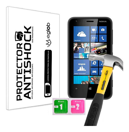 Protector De Pantalla Anti-shock Nokia Lumia 620