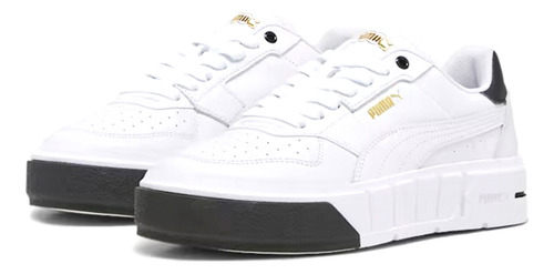 Zapatillas Puma Mujer Cali Court Lth 393802 05 Blanco