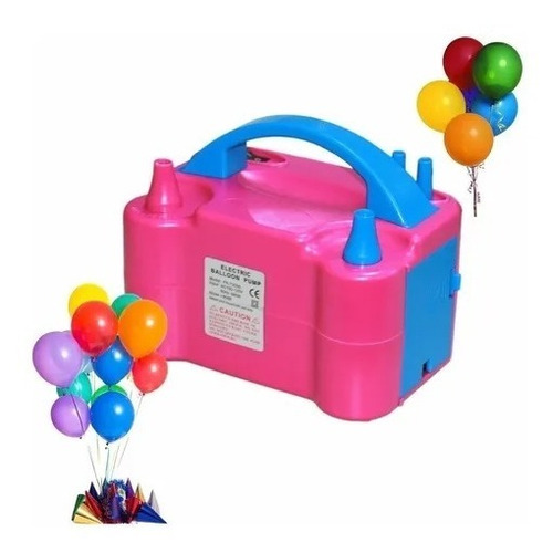 Inflador Bomba De Globos Eléctrico 600w + Accesorios 