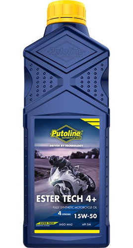 Aceite Sintetico Moto Putoline Ester Tech 15w50