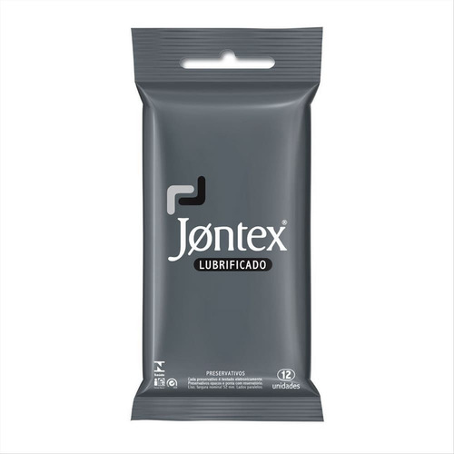 Preservativo Lubrificado Jontex C/ 12 Camisinhas