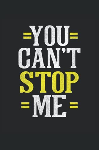 You Can´t Stop Me | No Puedes Detenerme Lista De Verificacio