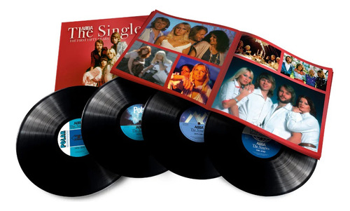 Vinilo Abba The Singles The First Fifty Years 4 Lp Eu Import Estándar