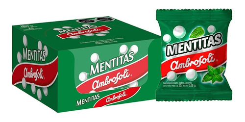 Caramelo Duro Mentitas (caja Con 24 Unidades)