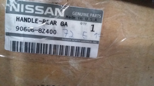 Manija Porton Trasero Nissan Frontier Con Llave Original