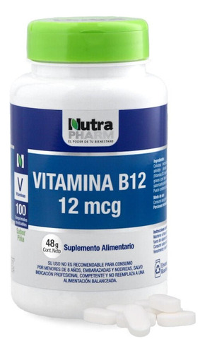 Vitamina B12 - 12 Mcg.