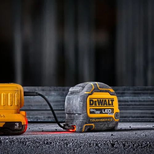 Cinta Métrica 25 Con Luz Led Toughseries Dewalt Dwht35268s