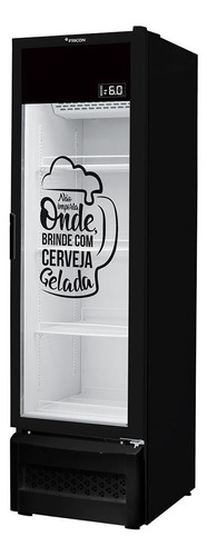 Cervejeira Fricon Porta De Vidro Adesivada Vcfc-284v Capacid 220V