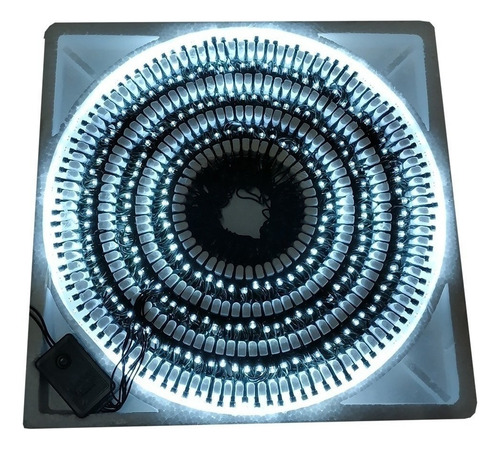 Luces Led Para Arbol Navidad Blac Frio Cv 140leds 7.6m Se140