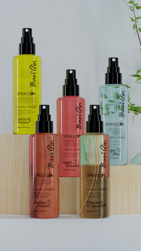 Spray para corpo BasiQin Corporal e Cabelo Body Splash BasiQin Spray - Frasco 150ml en frasco 150mL apple dreams - doce de maça