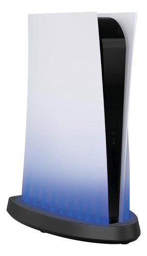 Base De Conexión Ps5 Soporte Vertical Luz Led Rgb Negro