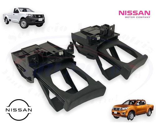 Par Porta Vasos Np300 Frontier 2016 2017 2018 Orig Nissan