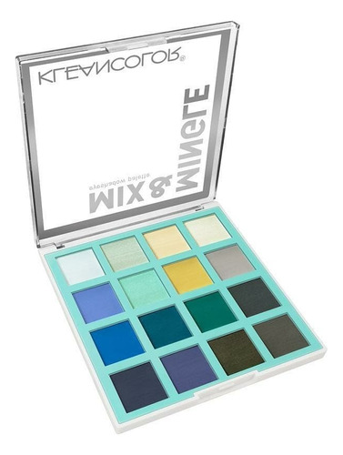 Paleta De Sombras 16 Colores Singles Cruise