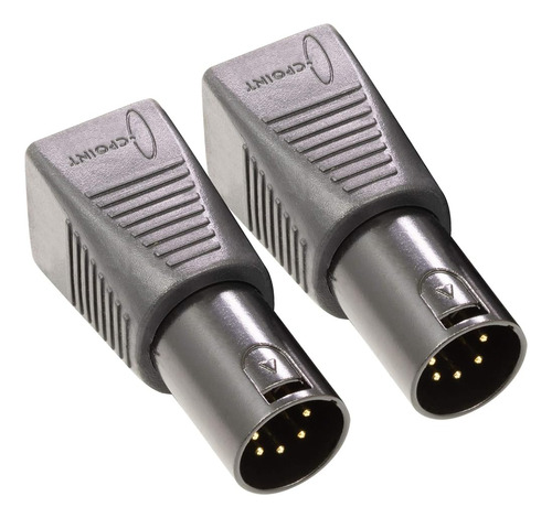 Sirs-e 2 Pack - Cpoint Xlrj45 5 Pin Xlr Macho A Rj45 Dmx Ada