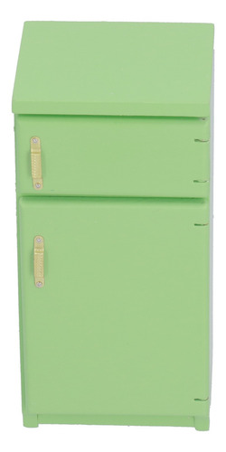 Refrigerador De Casa De Muñecas En Miniatura 1:12