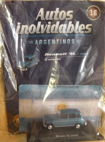 Salvat Autos Argentinos De Coleccion N° 16 Renault 4 Nuevo