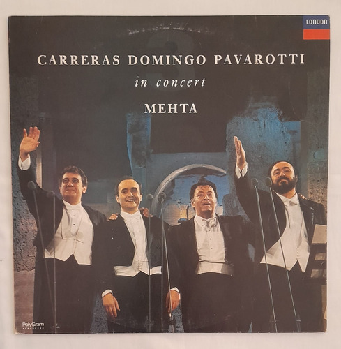 Vg Vinilo Carreras Domingo Pavarotti Mehta In Concert