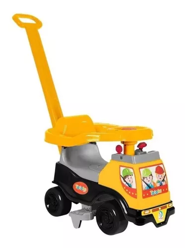 Triciclo Baby City Moto Infantil Menino Com Pedal Empurrador em Promoção na  Americanas