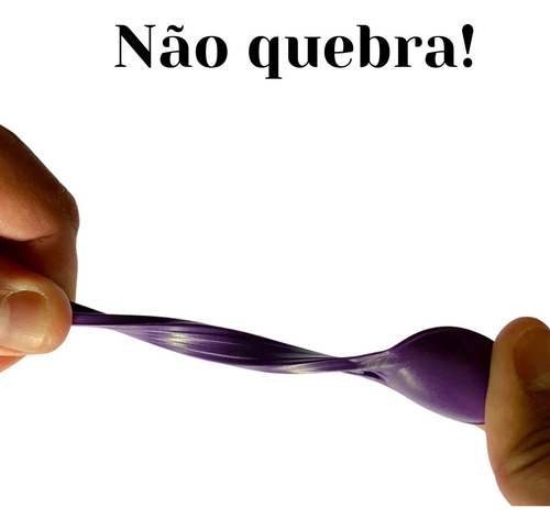 Colher Açaí Roxa - Pc 1.000 Unidades.