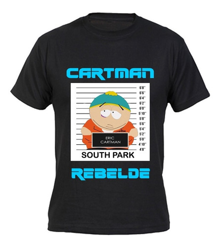 Polera Estampada South Park Eric Cartman Rebelde