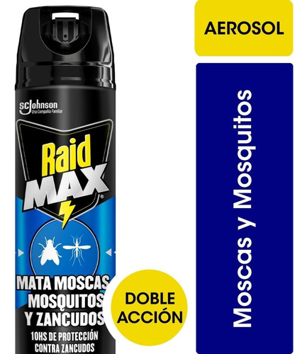 Raid Max Mata Moscas, Mosquitos Y Zancudos 360cc