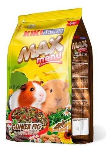 Alimento Kiki Max Menu Para Cobaya Cuyo Guinea Pig 1 Kg