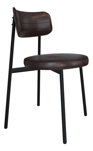 Cadeira Kyta Fixa Com 4 Pés 50 X 44,7 X 83,8 Cm Com 1 Ic