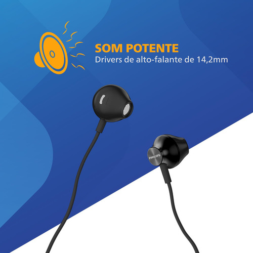 Auriculares Con Cable Philips Con Micrófono, Conector De 3,5