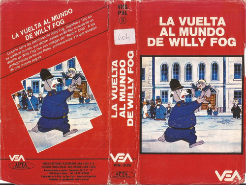 La Vuelta Al Mundo De Willy Fog Parte 5 Vhs