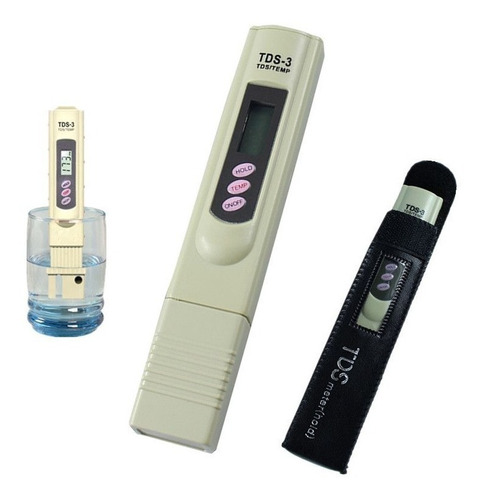 Medidor Digital Tds Temperatura Con Estuche Local Modelo2019