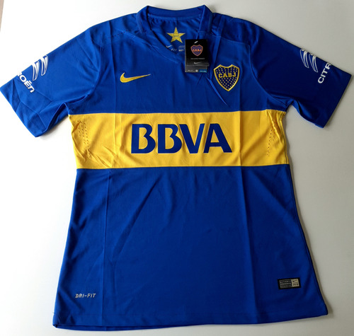 Camiseta De Boca Nike Original 100% 2015 Tela De Juego