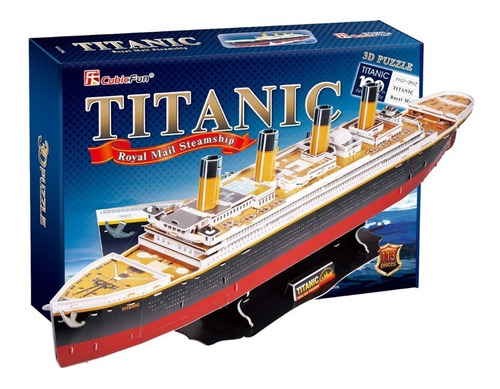 Imagen 1 de 3 de Titanic Puzzle 3d