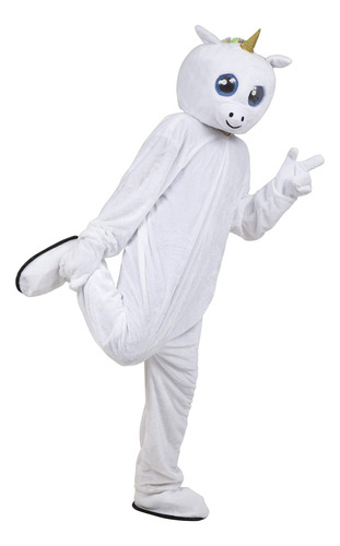 Unicornio Kawaii Overol De Unicornio Máscara Peluda De