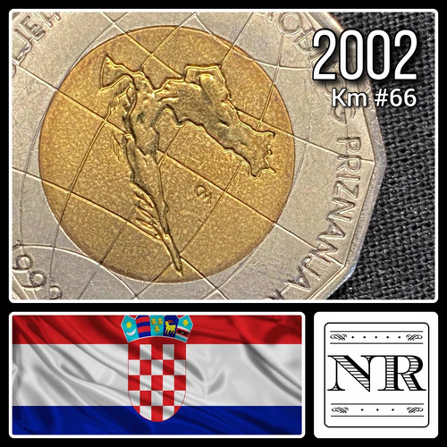 Croacia - 25 Kuna - Año 2002 - Km #66 - Independencia