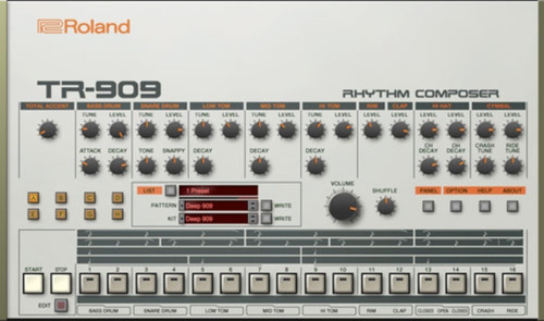 Plugin Roland Tr 909 -rhythm Composer, So Para Macos Apple