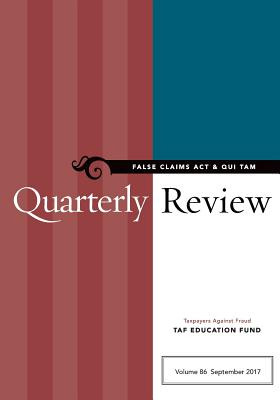 Libro False Claims Act & Qui Tam Quarterly Review - Taf E...