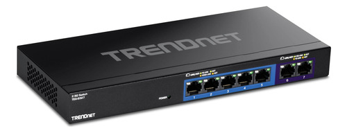Switch Multi-gig De 7 Puertos De Trendnet, 5 X Puertos 1g
