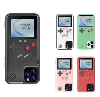 Capa Game Boy Com Tela Colorida Para iPhone 11 12 13