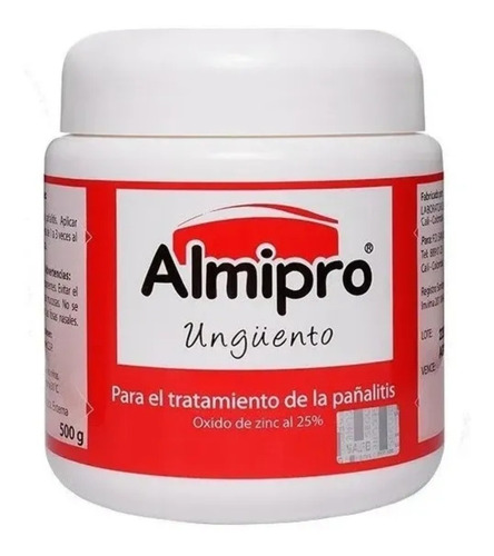 Crema Almipro Antipañalitis 500 Gramos - g a $80