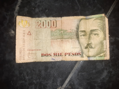 Billete De 2000 Antiguo 