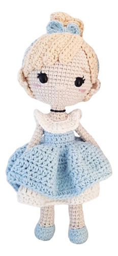 Muñeca Cenicienta Disney Amigurumi Tejida - Pipelino