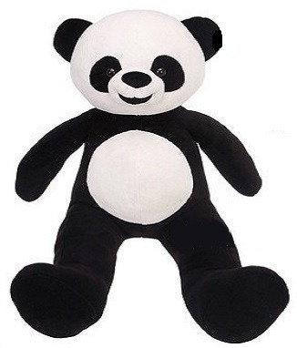 Urso De Pelúcia Grande Big Panda 120 Cm 1,20 Metros Gigante