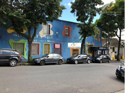 Salão Para Alugar, 1300 M² Por R$ 15.000/mês - Jardim - Santo André/sp - Sl0038