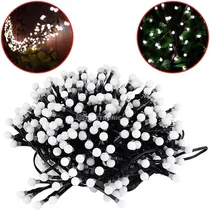Comprar Pisca Cordão Varal Bolinha 100 Led Branco 8 Funções 8metro