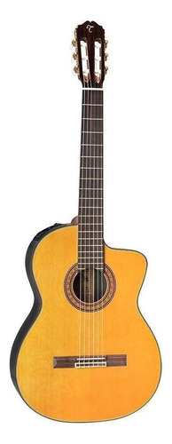 Guitarra criolla clásica Takamine Classical TC132SC para diestros natural gloss brillante
