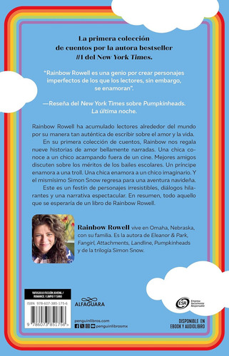 Libro Lluvias Dispersas Rowell, Rainbow Alfaguara Juvenil
