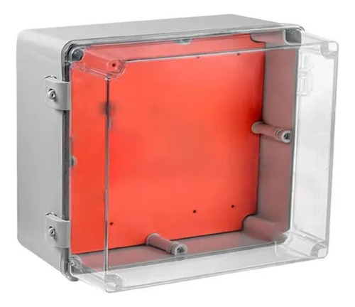Quadro De Comando Rohdbox 300x300x200 Cinza T.transp Ip 68