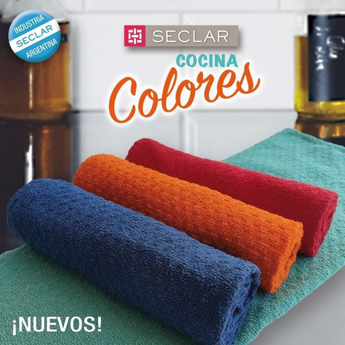 Repasador Seclar Toalla Gourmet Calidad Superior Pack 6u